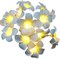 Hawaiian Luau Party Decorations 20 LED Foam Plumeria String Light